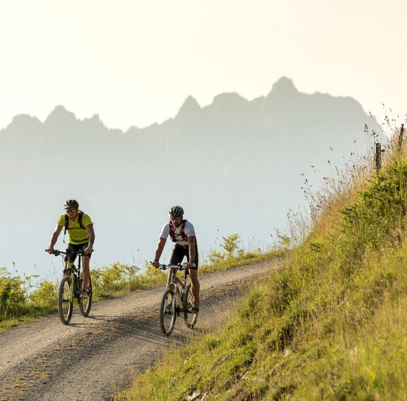 Hotel Chalets Grosslehen Mountainbiker Mountainerbiker