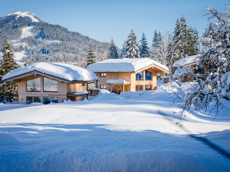 Chalets Außenansicht 