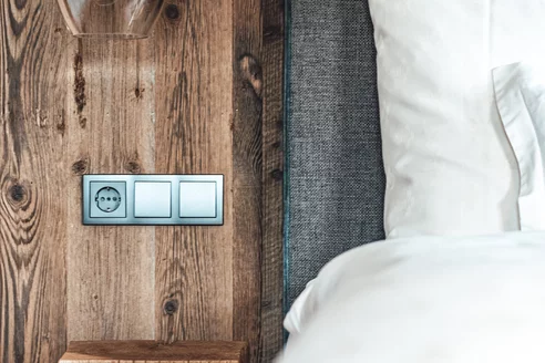 Detail Lampe Juniorsuite - Seeblick