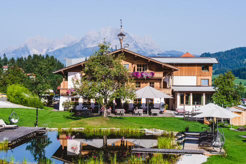 Außenansicht Hotel Sommer