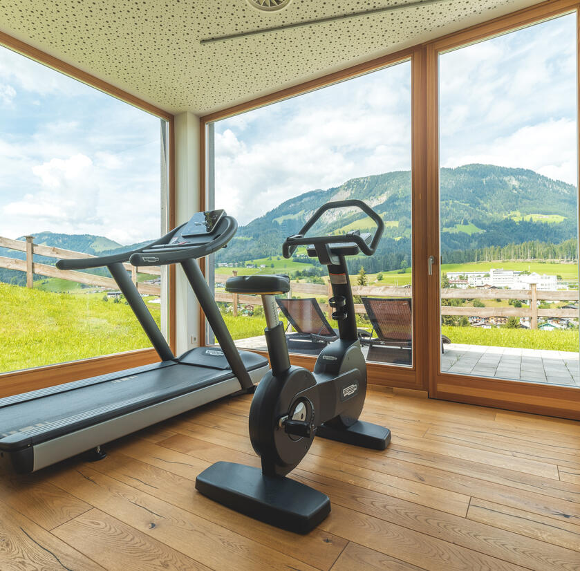 Hotel Chalets Grosslehen Fitnessraum Fitnessraum