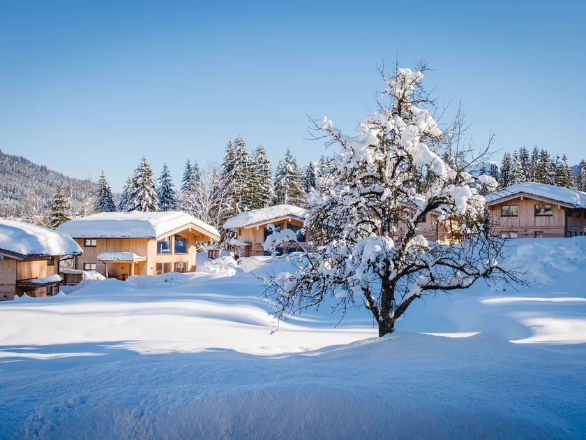 Chalets Außenansicht 